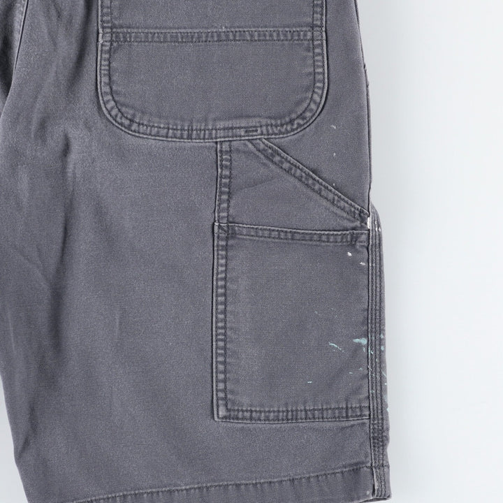 Carhartt Relaxed Fit Painter Shorts, Men's, Size W31 (Duck) cotton gray type Vintage Second Hand