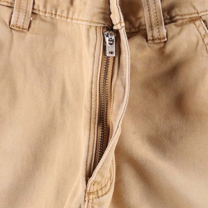 Carhartt Relaxed Fit Duck Painter Shorts, Shorts, Men's, W34 equivalent cotton ocher yellow type Vintage Second Hand