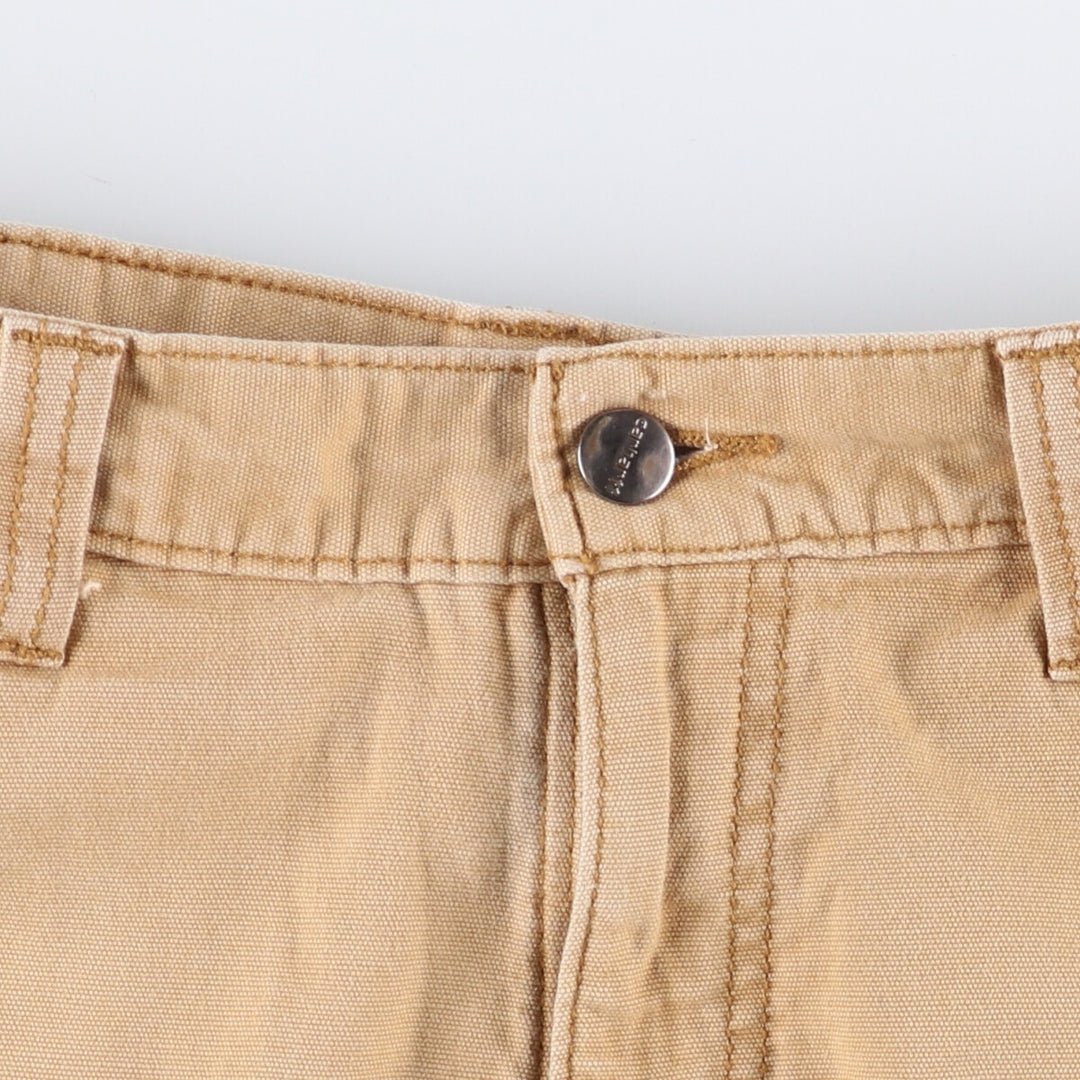 Carhartt Relaxed Fit Duck Painter Shorts, Shorts, Men's, W34 equivalent cotton ocher yellow type Vintage Second Hand
