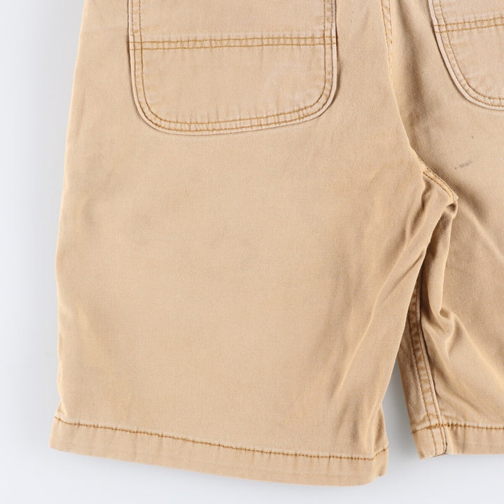 Carhartt Relaxed Fit Duck Painter Shorts, Shorts, Men's, W34 equivalent cotton ocher yellow type Vintage Second Hand
