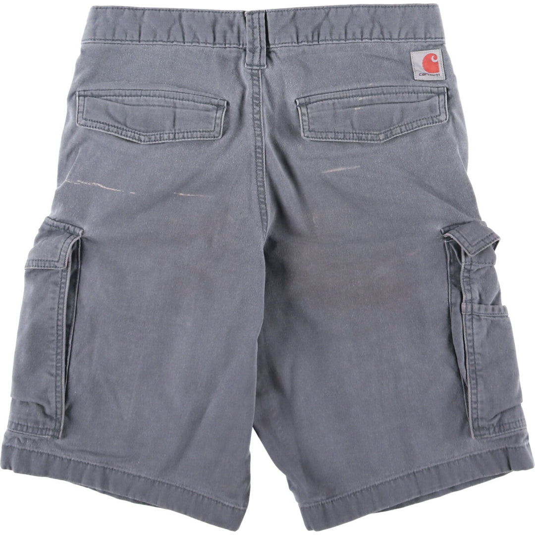 Carhartt Relaxed Fit Duck Cargo Shorts, Men's Size W30 cotton gray type Vintage Second Hand