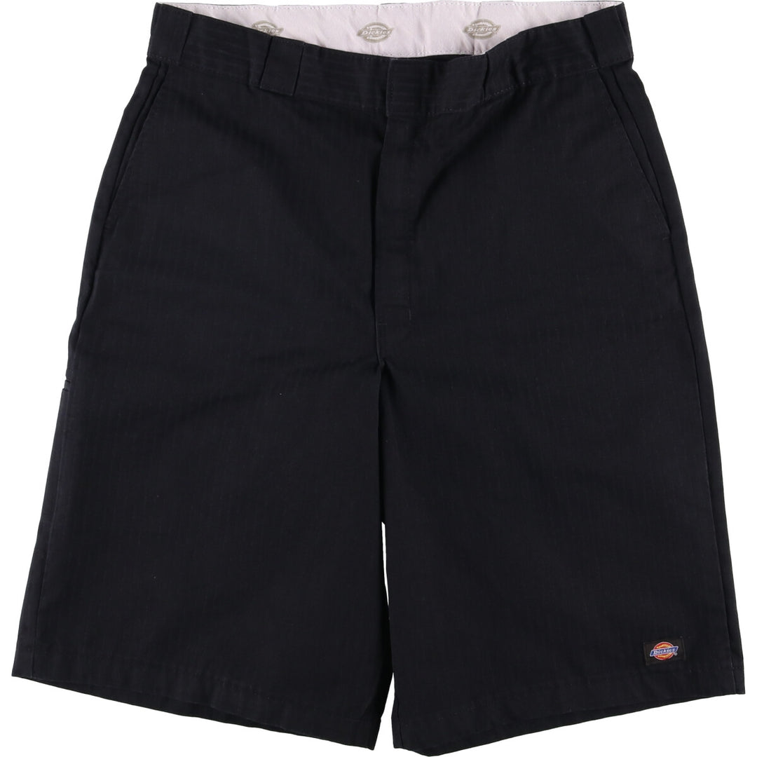 Dickies Stripe Pattern Work Shorts, Men's, Size W36 polyester black type Vintage Second Hand