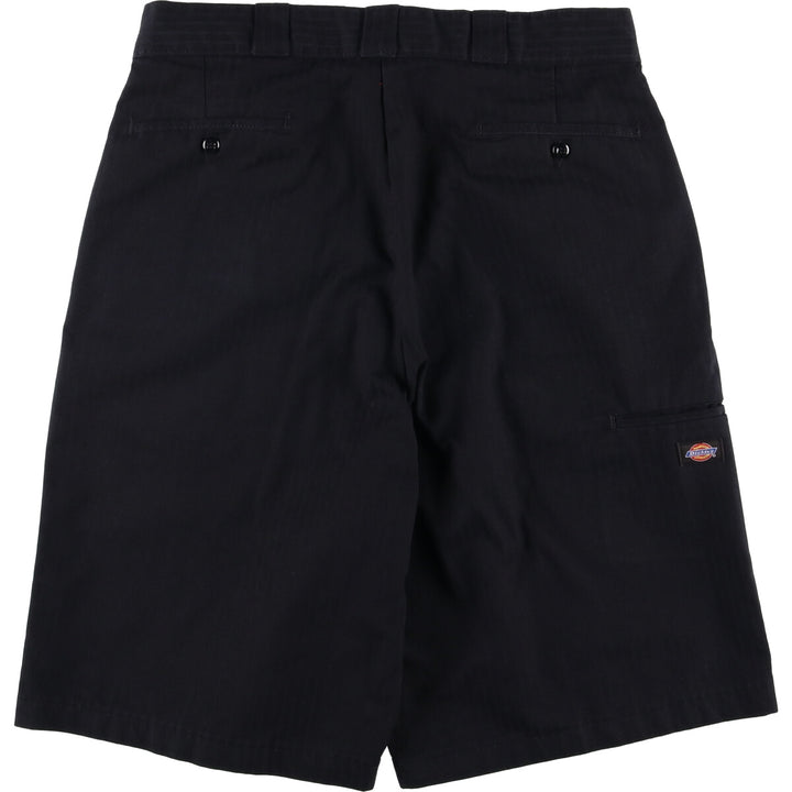 Dickies Stripe Pattern Work Shorts, Men's, Size W36 polyester black type Vintage Second Hand