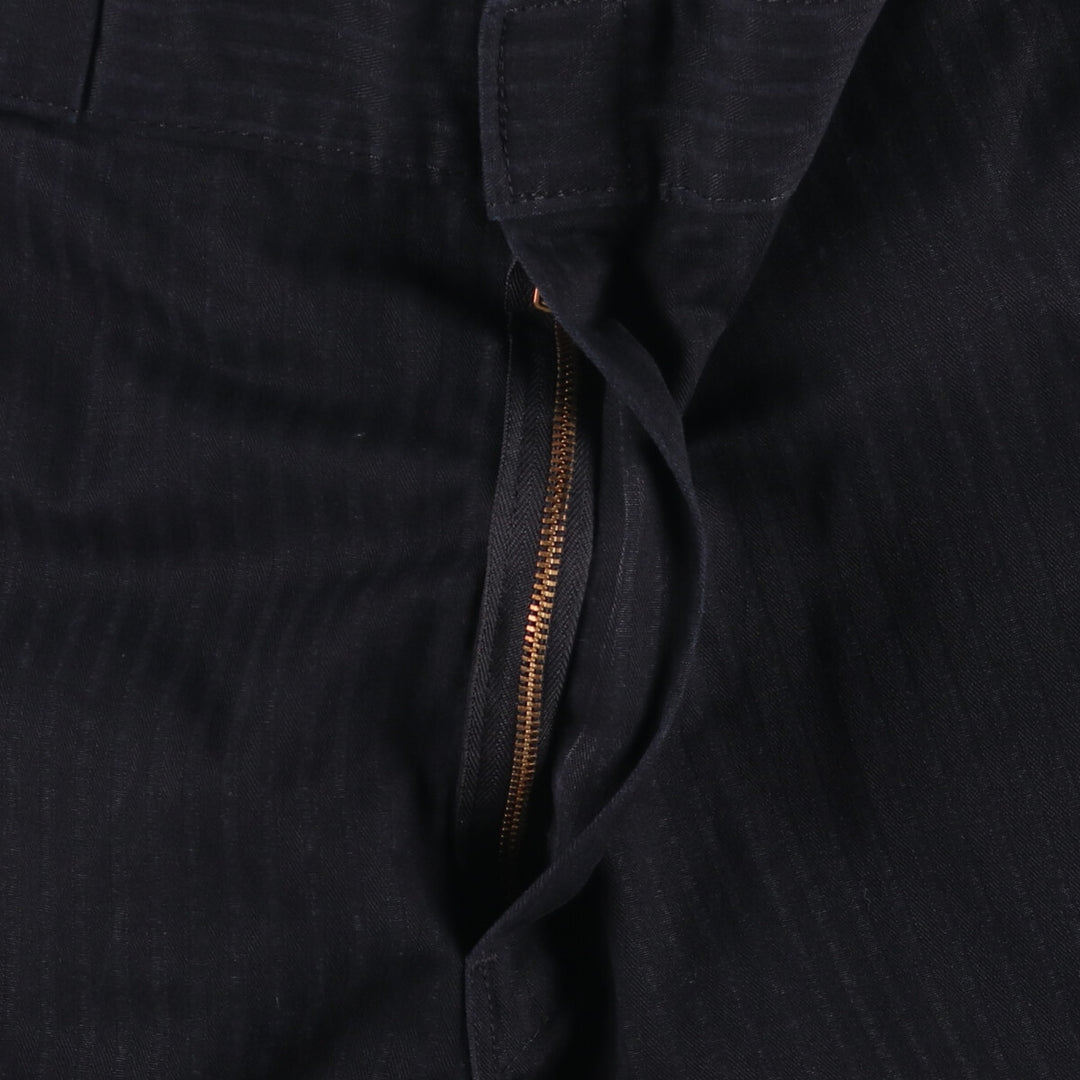 Dickies Stripe Pattern Work Shorts, Men's, Size W36 polyester black type Vintage Second Hand