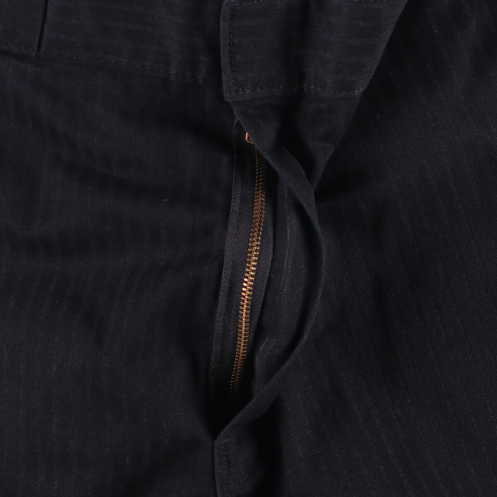 Dickies Stripe Pattern Work Shorts, Men's, Size W36 polyester black type Vintage Second Hand