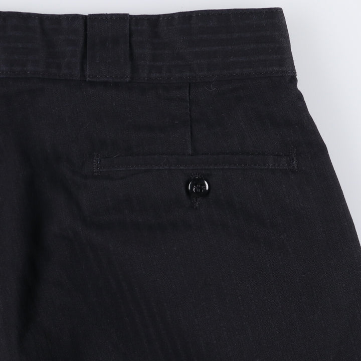 Dickies Stripe Pattern Work Shorts, Men's, Size W36 polyester black type Vintage Second Hand