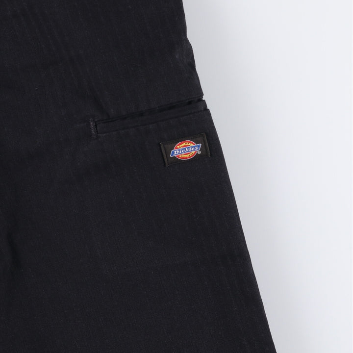 Dickies Stripe Pattern Work Shorts, Men's, Size W36 polyester black type Vintage Second Hand