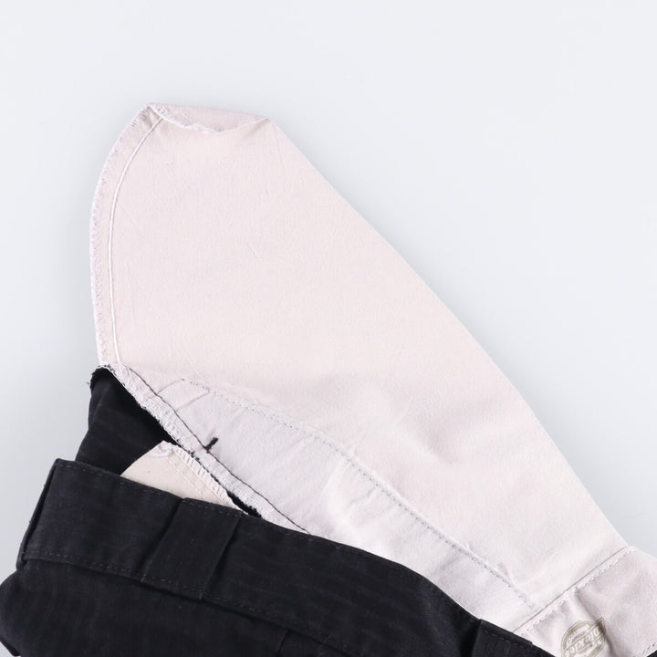 Dickies Stripe Pattern Work Shorts, Men's, Size W36 polyester black type Vintage Second Hand