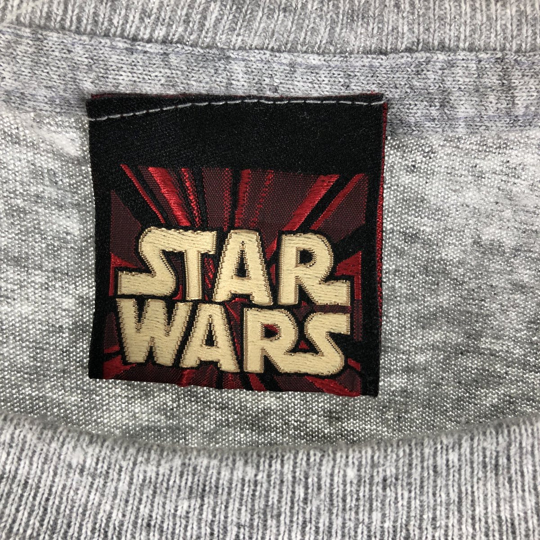 STAR WARS Star Wars Movie T-Shirt Made in USA Men's XL cotton black type Vintage Second Hand