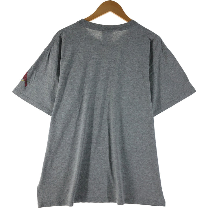 Nike Team MLB St. Louis Cardinals Logo T-Shirt, Men's Size Large cotton gray type Vintage Second Hand
