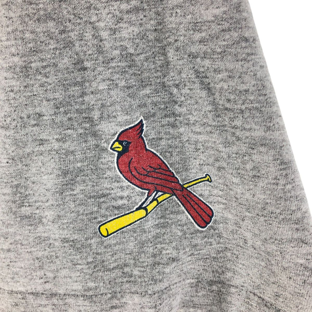 Nike Team MLB St. Louis Cardinals Logo T-Shirt, Men's Size Large cotton gray type Vintage Second Hand