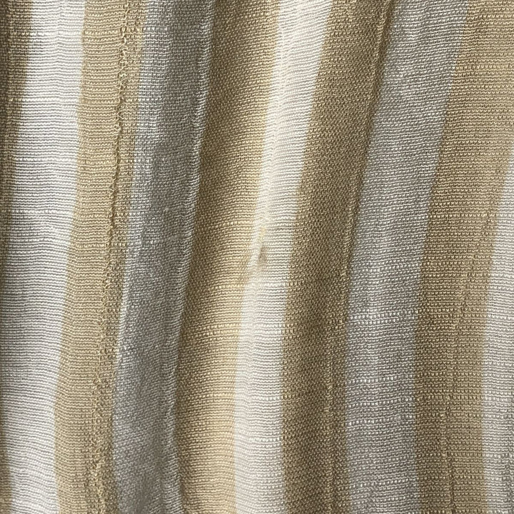 ZAC and RACHEL Long Sleeve Striped Shirt Roll-up Shirt Women's Size S polyester white type Vintage Second Hand