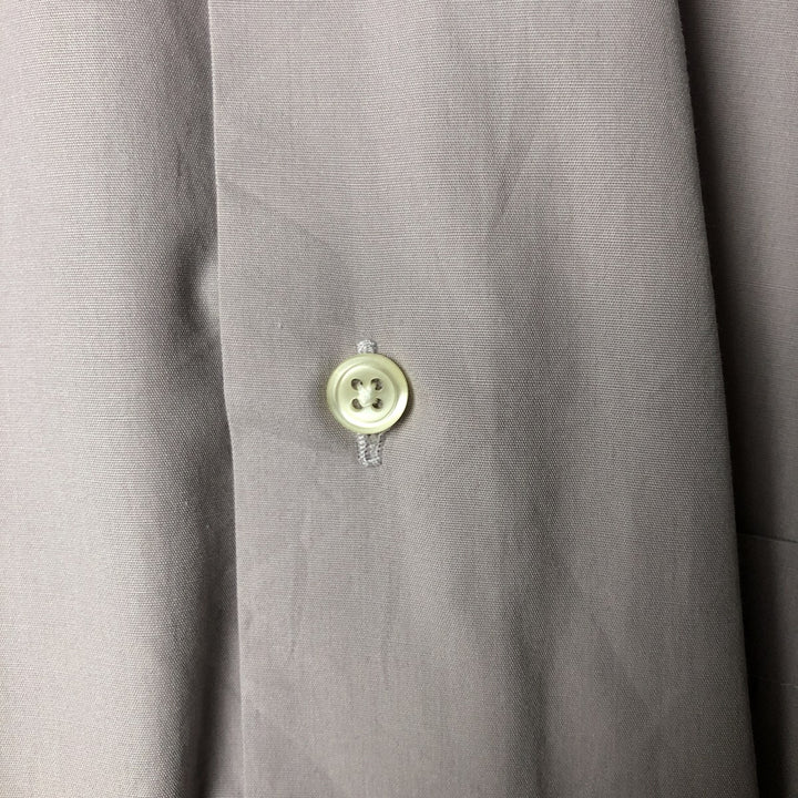 90'S Vintage Van Heusen Short Sleeve Polycotton Shirt, Men's XL polyester purple type Vintage Second Hand