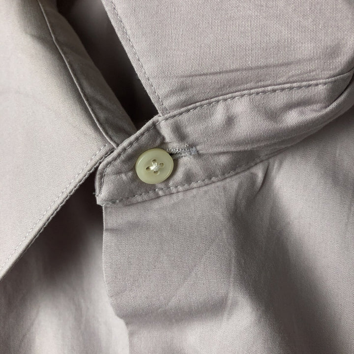 90'S Vintage Van Heusen Short Sleeve Polycotton Shirt, Men's XL polyester purple type Vintage Second Hand