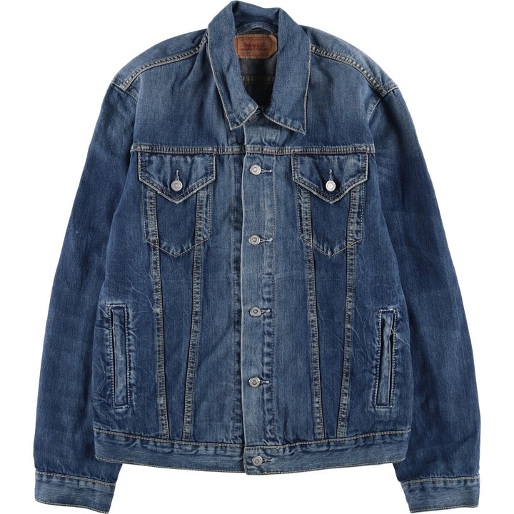 2000'S Levi's 72550-0004 Euro Model Denim Jacket, Men's Size Medium cotton blue type Vintage Second Hand