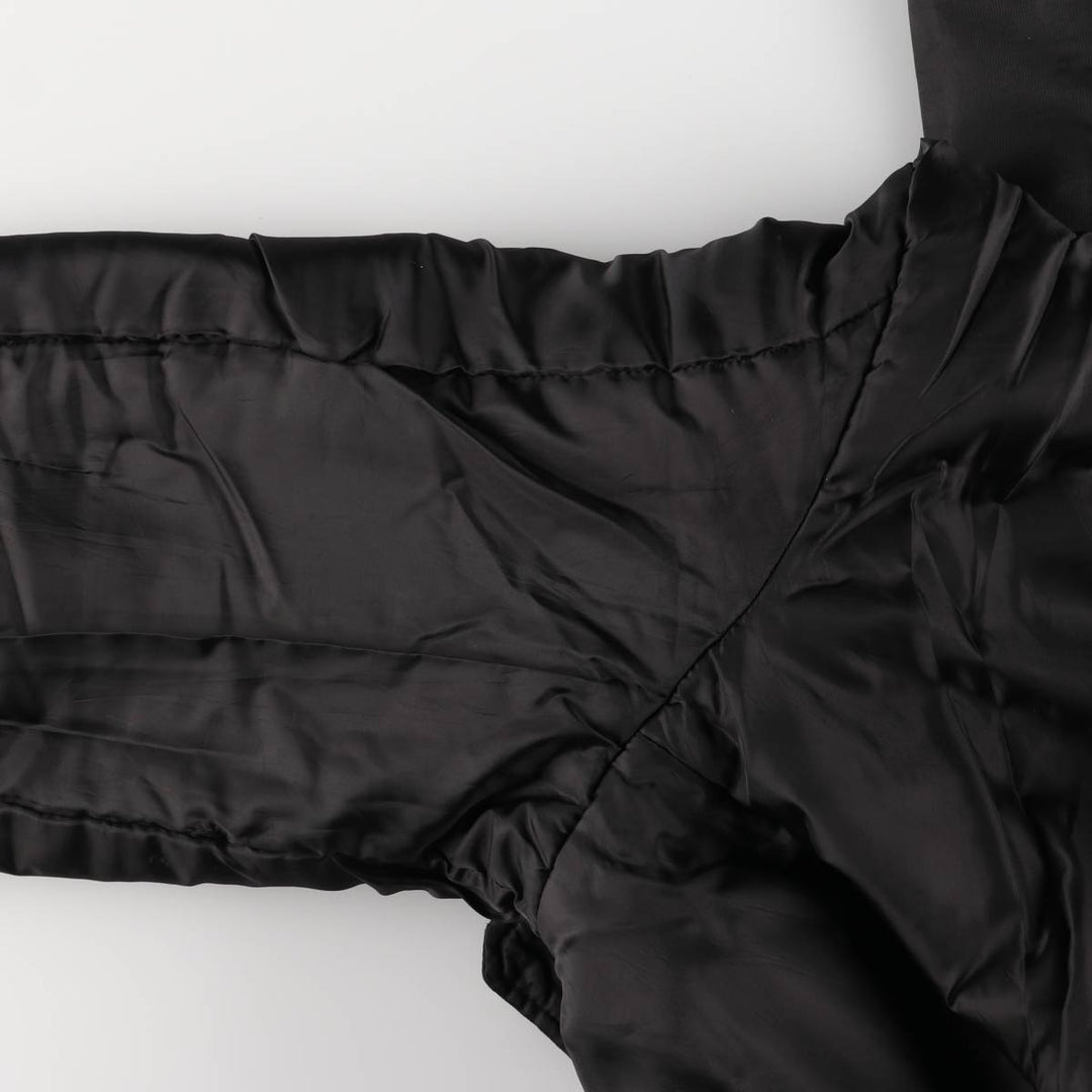 Civilian TOP GUN B-15 Type Padded Military Flight Jacket, Men's Size XL Nylon black type Vintage Second Hand