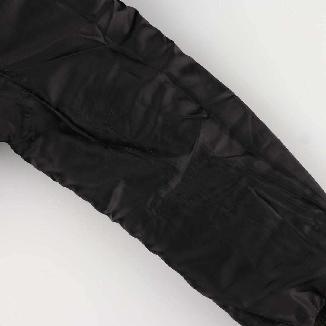 Civilian TOP GUN B-15 Type Padded Military Flight Jacket, Men's Size XL Nylon black type Vintage Second Hand