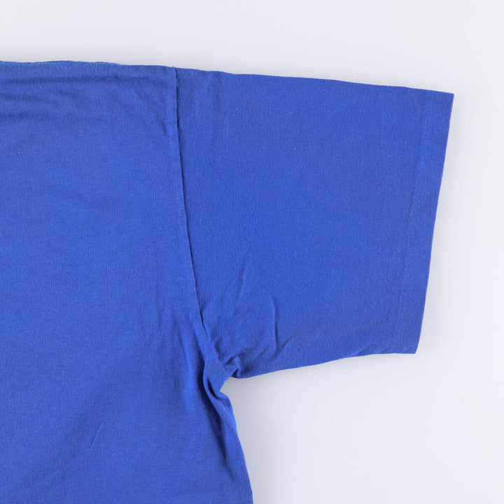 Changes SUPERMAN Superman Character Print T-Shirt Made in USA Men's XL cotton blue type Vintage Second Hand