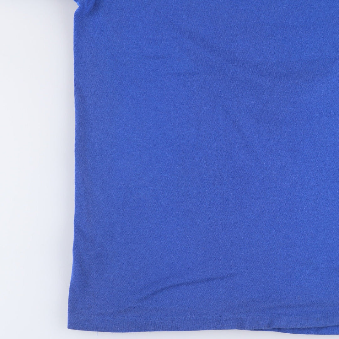 Changes SUPERMAN Superman Character Print T-Shirt Made in USA Men's XL cotton blue type Vintage Second Hand