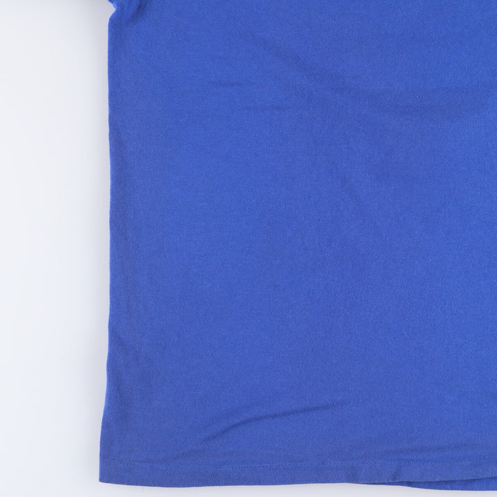 Changes SUPERMAN Superman Character Print T-Shirt Made in USA Men's XL cotton blue type Vintage Second Hand