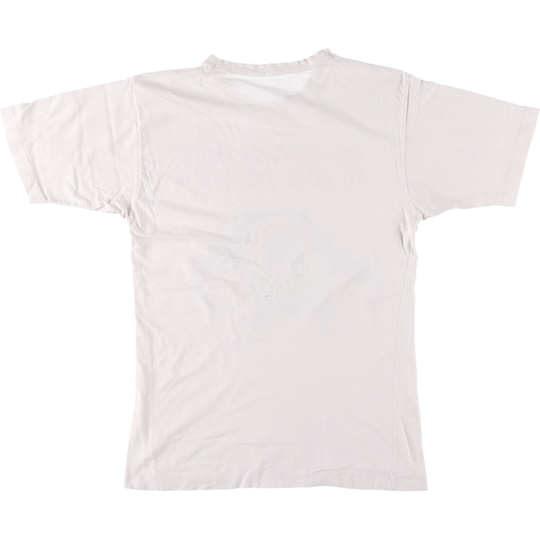 Andre Franquin character print T-shirt, men's size S unclear white type Vintage Second Hand
