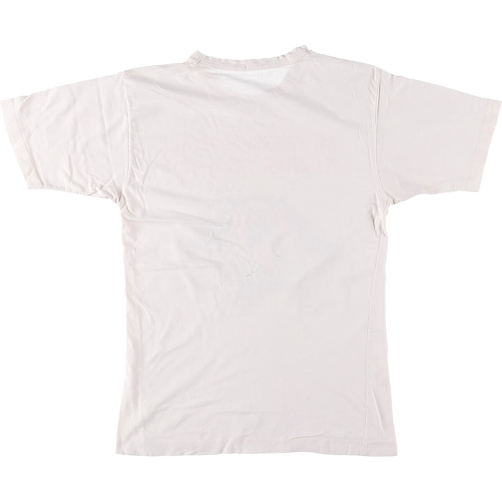 Andre Franquin character print T-shirt, men's size S unclear white type Vintage Second Hand