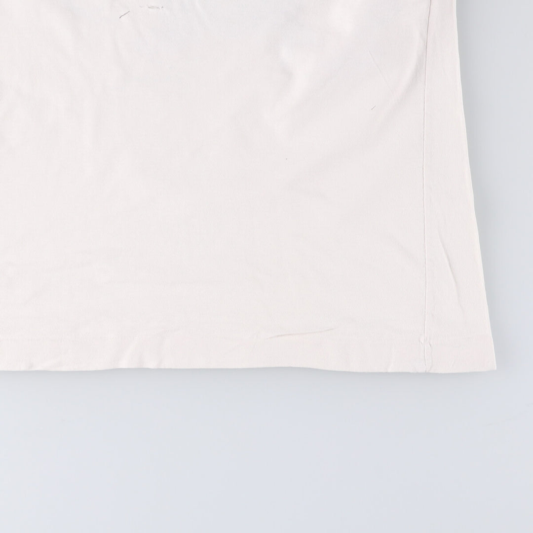 Andre Franquin character print T-shirt, men's size S unclear white type Vintage Second Hand