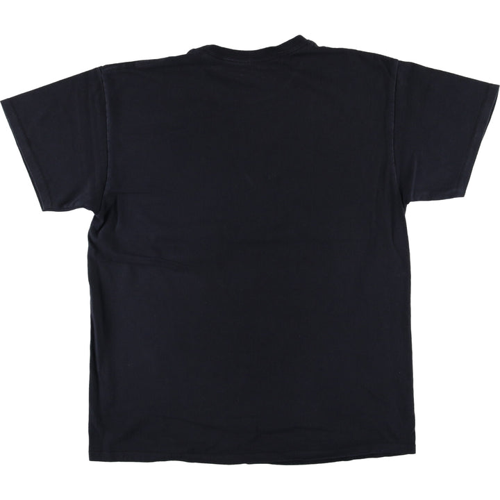 Naruto Orochimaru Anime Character Print T-Shirt, Men's Size M unclear black type Vintage Second Hand