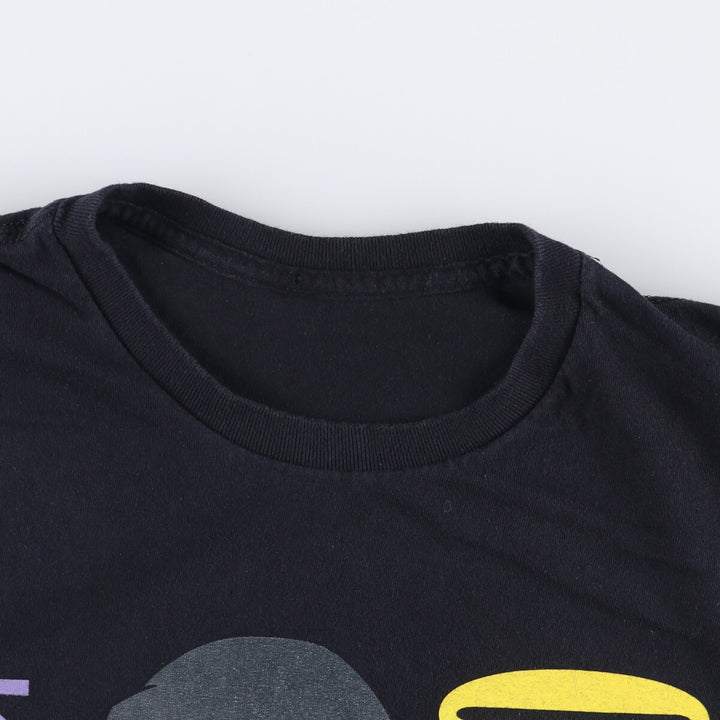 Naruto Orochimaru Anime Character Print T-Shirt, Men's Size M unclear black type Vintage Second Hand