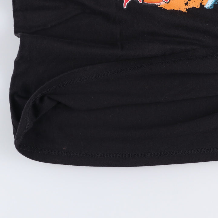 Dragon Ball Z Majin Buu Gotenks Anime Character Print T-Shirt, Men's Size L cotton black type Vintage Second Hand