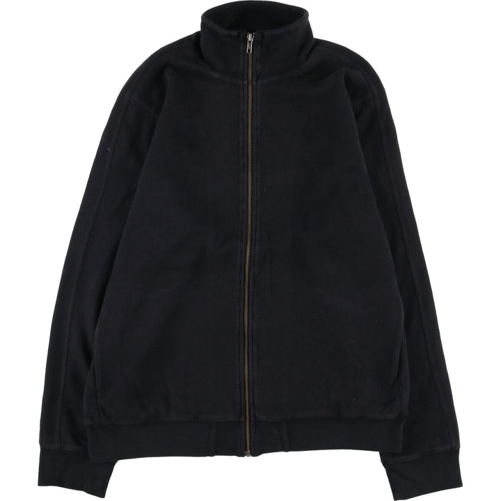 Banana Republic full-zip sweatshirt, men's size L cotton black type Vintage Second Hand