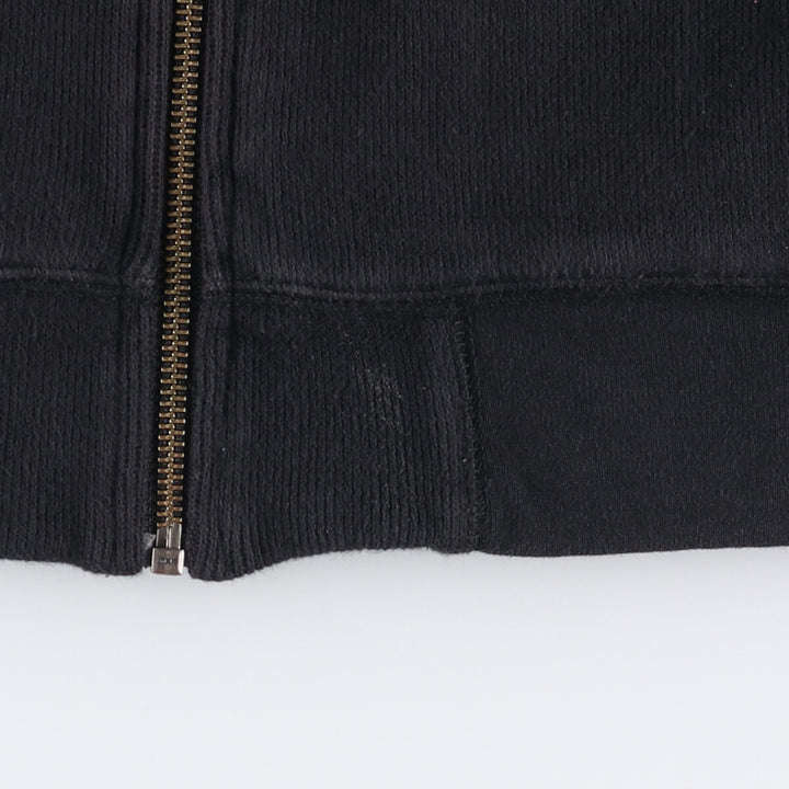 Banana Republic full-zip sweatshirt, men's size L cotton black type Vintage Second Hand