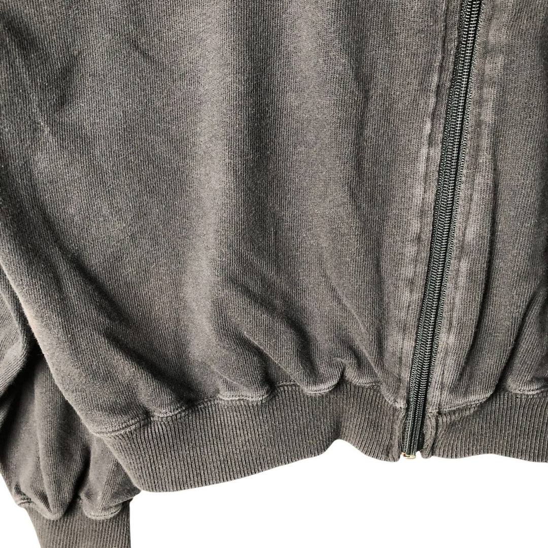 90'S Reebok full-zip sweatshirt, men's size L, vintage cotton black type Vintage Second Hand