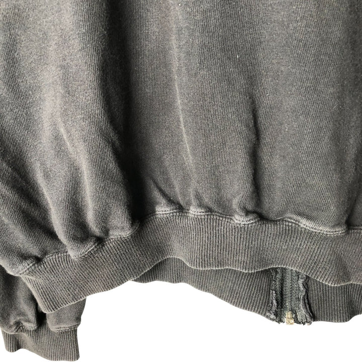 90'S Reebok full-zip sweatshirt, men's size L, vintage cotton black type Vintage Second Hand