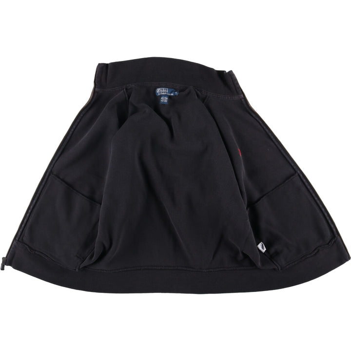 Ralph Lauren POLO by Ralph Lauren full zip sweatshirt, men's size S cotton black type Vintage Second Hand