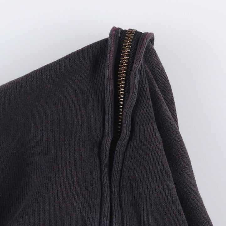Ralph Lauren POLO by Ralph Lauren full zip sweatshirt, men's size S cotton black type Vintage Second Hand