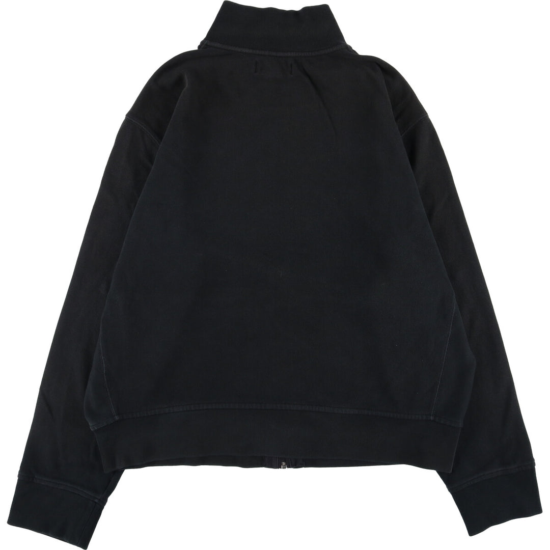 Ralph Lauren POLO by Ralph Lauren full zip sweatshirt, men's XXL size cotton black type Vintage Second Hand