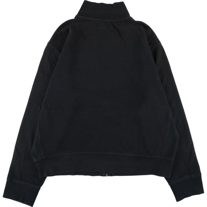 Ralph Lauren POLO by Ralph Lauren full zip sweatshirt, men's XXL size cotton black type Vintage Second Hand
