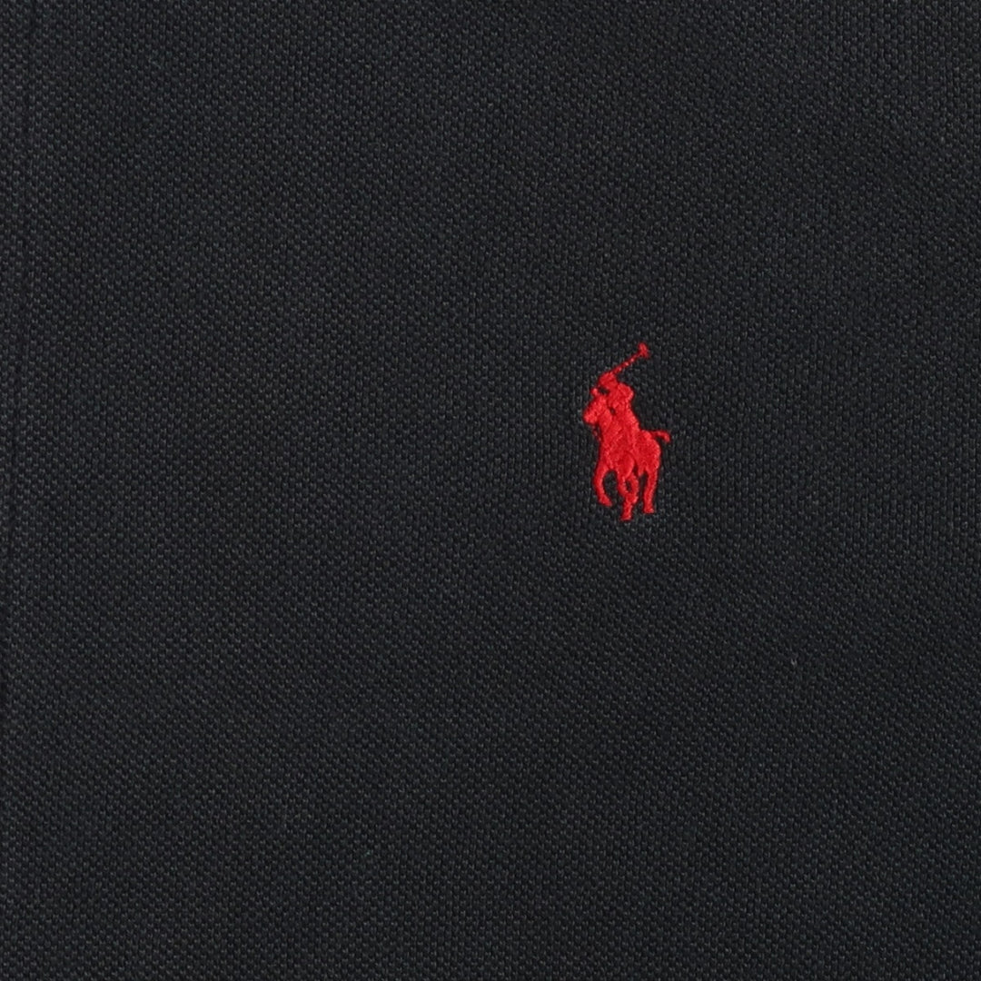 Ralph Lauren POLO by Ralph Lauren full zip sweatshirt, men's XXL size cotton black type Vintage Second Hand
