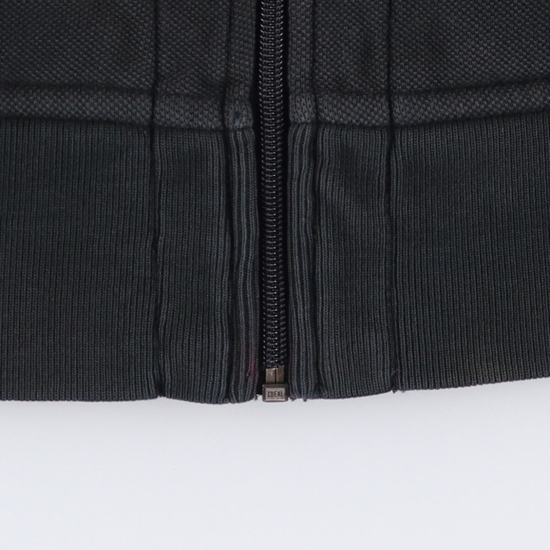 Ralph Lauren POLO by Ralph Lauren full zip sweatshirt, men's XXL size cotton black type Vintage Second Hand