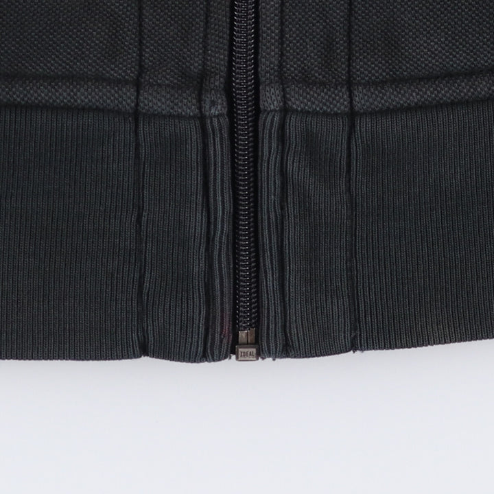 Ralph Lauren POLO by Ralph Lauren full zip sweatshirt, men's XXL size cotton black type Vintage Second Hand