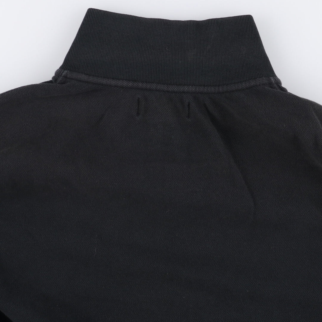 Ralph Lauren POLO by Ralph Lauren full zip sweatshirt, men's XXL size cotton black type Vintage Second Hand