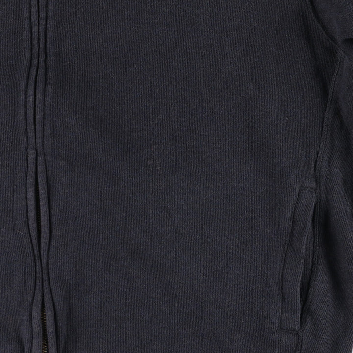 Ralph Lauren POLO by Ralph Lauren full zip sweatshirt, men's XL size cotton Charcoal Vintage Second Hand