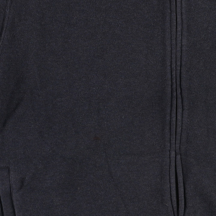 Ralph Lauren POLO by Ralph Lauren full zip sweatshirt, men's XL size cotton Charcoal Vintage Second Hand