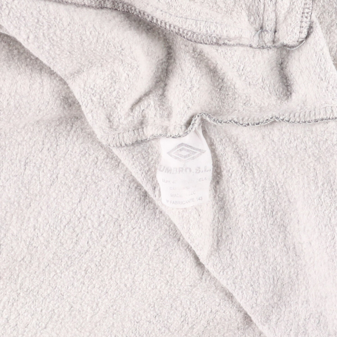 Vintage 90'S Umbro full-zip sweatshirt, men's size L polyester gray type Vintage Second Hand
