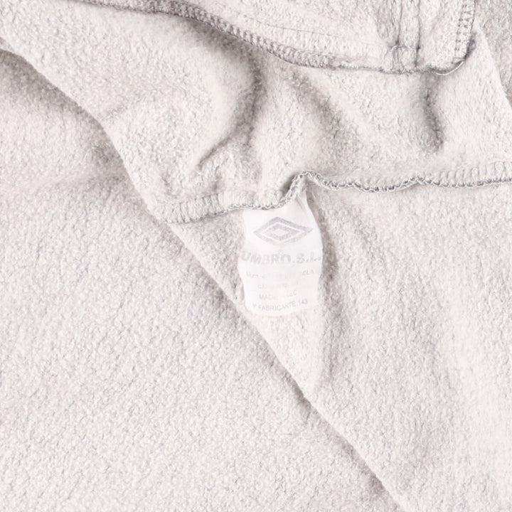 Vintage 90'S Umbro full-zip sweatshirt, men's size L polyester gray type Vintage Second Hand