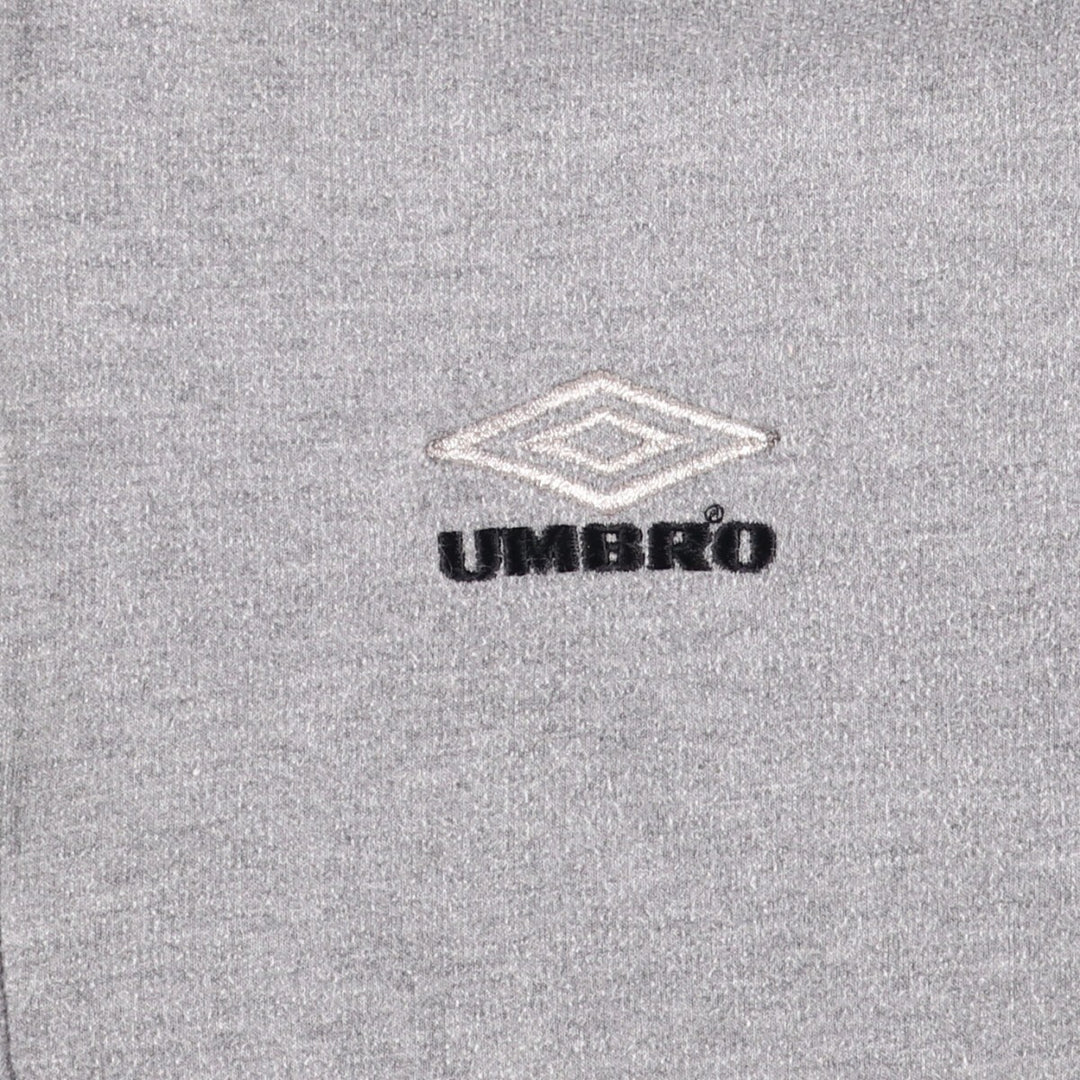 Vintage 90'S Umbro full-zip sweatshirt, men's size L polyester gray type Vintage Second Hand