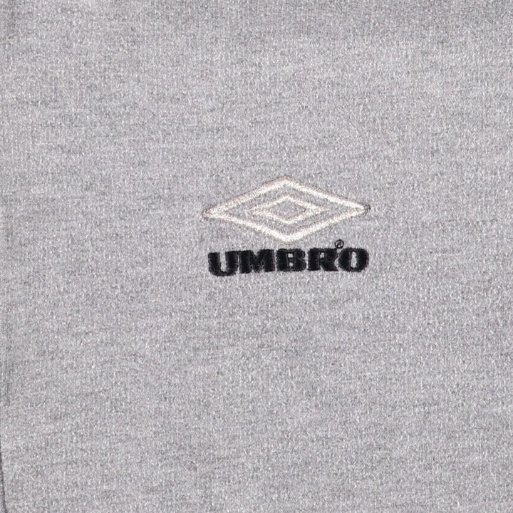 Vintage 90'S Umbro full-zip sweatshirt, men's size L polyester gray type Vintage Second Hand