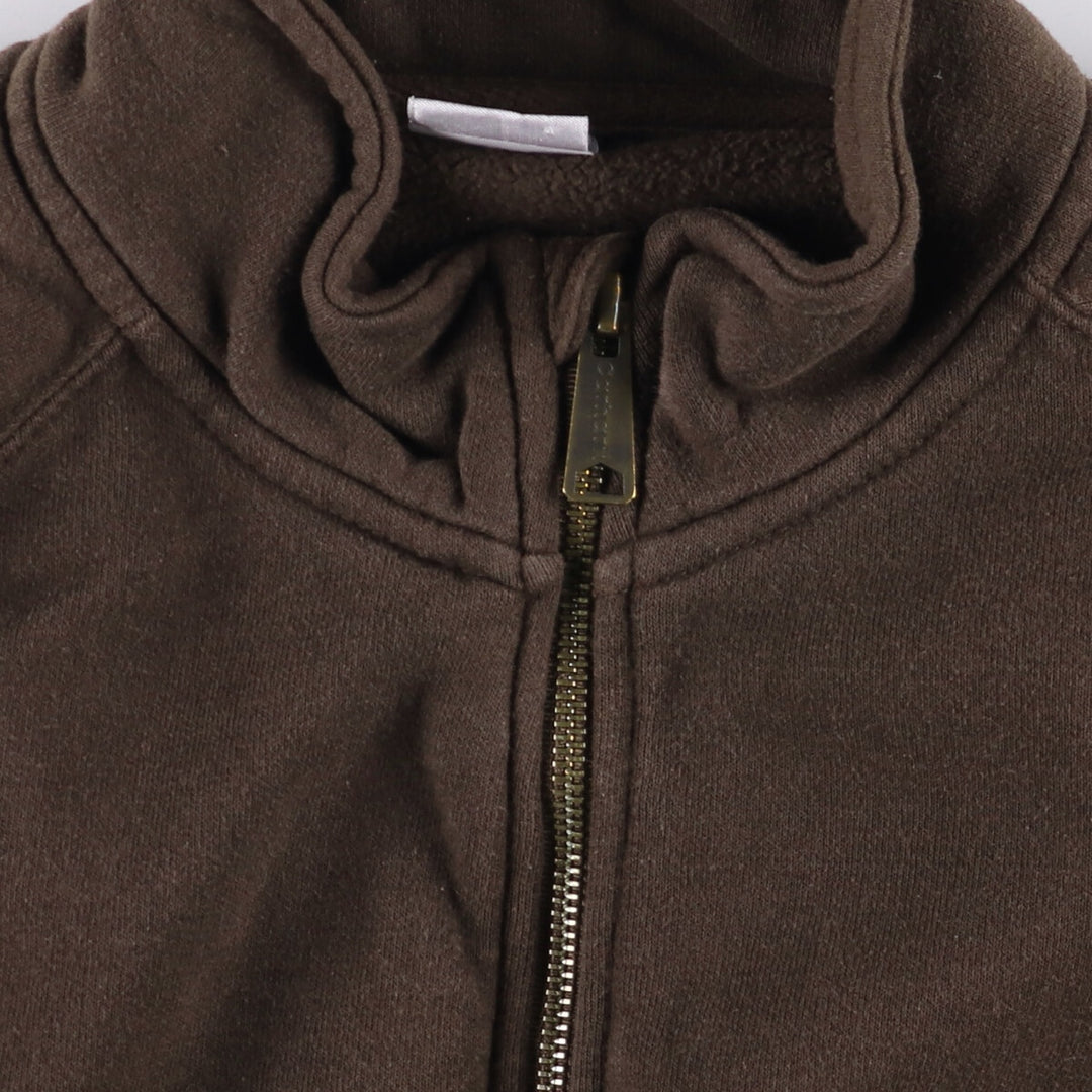 Carhartt Sweat Full Zip Hoodie Men's XL cotton brown type Vintage Second Hand