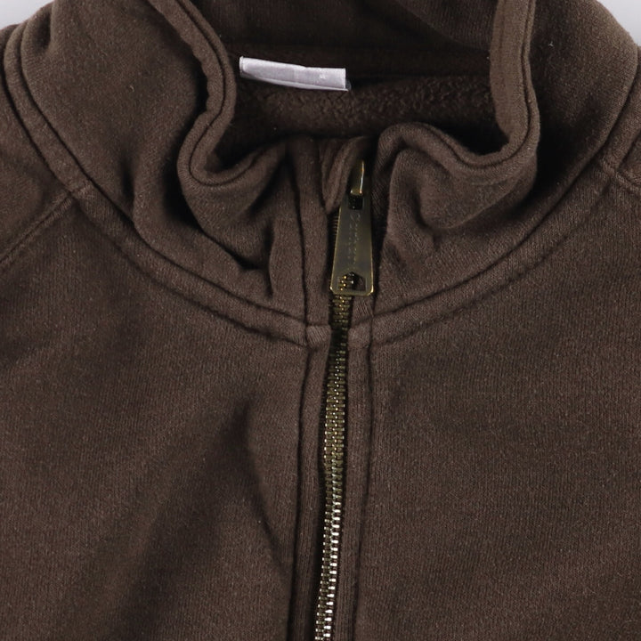 Carhartt Sweat Full Zip Hoodie Men's XL cotton brown type Vintage Second Hand